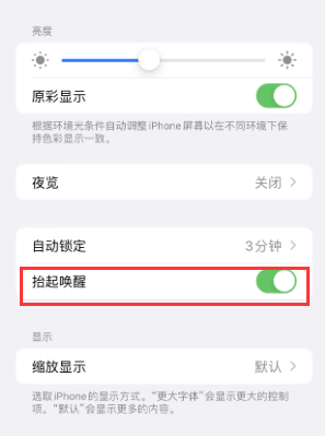 涪陵苹果授权维修站分享iPhone轻点无法唤醒怎么办