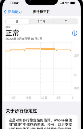 涪陵iPhone手机维修如何在iPhone开启'步行稳定性通知'