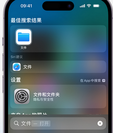 涪陵apple维修中心分享iPhone文件应用中存储和找到下载文件 