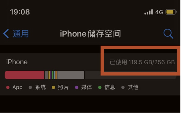涪陵苹果13维修分享iPhone13如何查看剩余内存 
