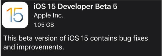 涪陵苹果手机维修分享如何升级到iOS15.0 beta5 