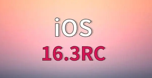 涪陵苹果手机维修分享iOS 16.3 RC版升级_iOS 16.3 RC版一键刷机教程 